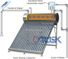 Stainless steel pre-heated solar water heater, solar geyser