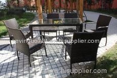 Rattan/Wicker Garden Dining Set