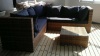 Outdoor rattan garden sofa sets