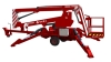 construction machine trailer towable