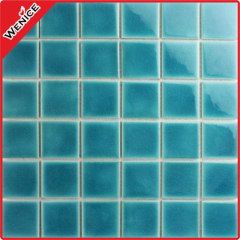 Mint color tile mosaic in Net Paster 300x300mm