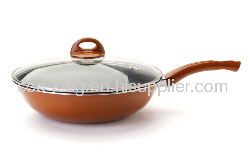 24CM Aluminum Non-Stick Wok