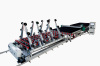 Full automatic glass cutting machine