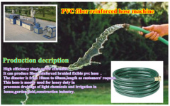 PVC garden hose making line
