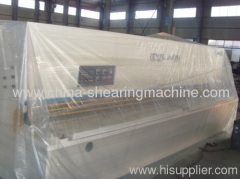 Shearing machine for stainless steel sheet