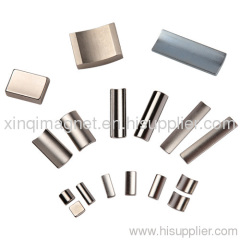 Segment Neodymium Magnets N45SH