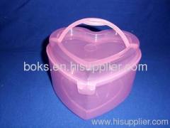 Plastic Valentine's Heart Shaped Gift Boxes