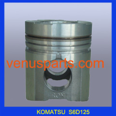 komatsu s6d125 piston 6151-31-2171 /6151-31-2071