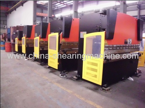 Hydraulic press brake WC67Y-63T 2500 NC system