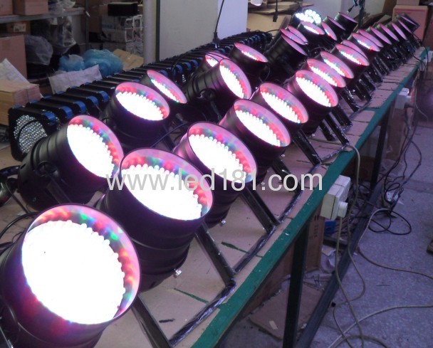 177/181/183 pcs RGB led par 64 light