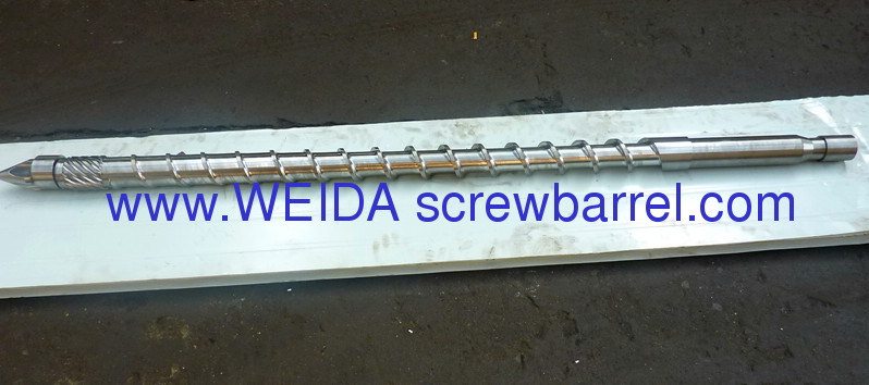 injection molding machine screw