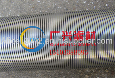 perfect roundess wedge wire backwash filter element(manufacturer)