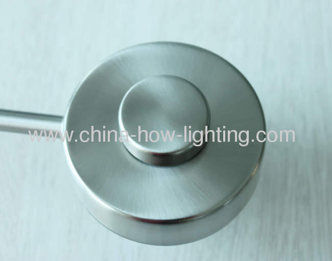 LED Plug-in Wall Lamp Dimmable with Euro-plug Button Control