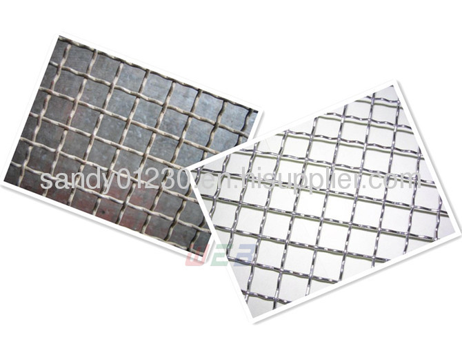 crimped wire mesh for automotive mesh