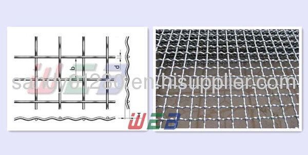 crimped wire mesh for automotice mesh