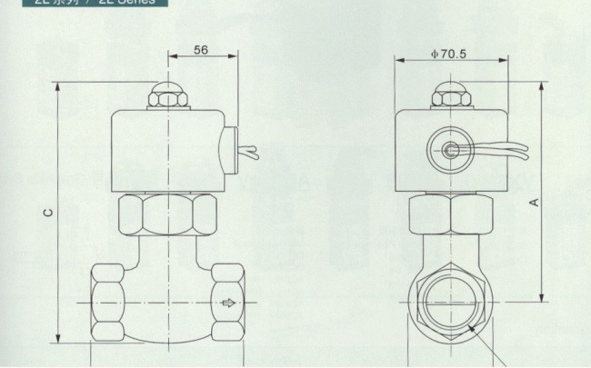 water valve 2w series valves pneumatic water valve air water valve water control valve airtac 2L 170-15