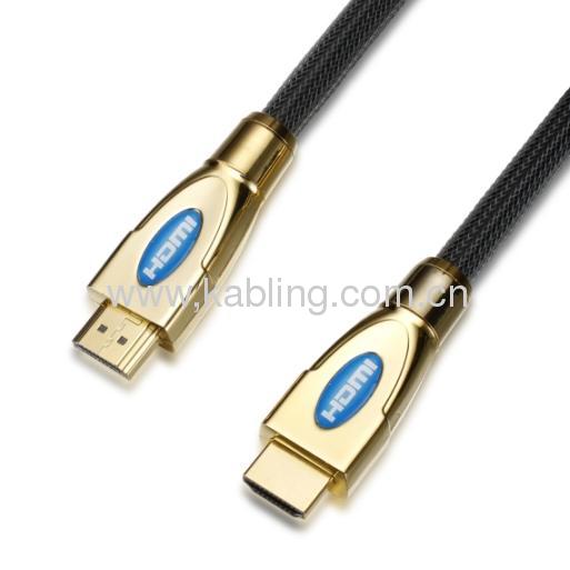 HDMI Cable A Type Male to A Type Male With Zn Metal Shell