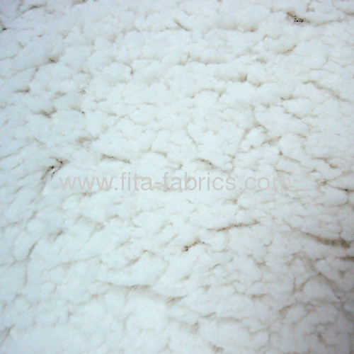 100% Polyester fake lamb fur fabric/berber fleece