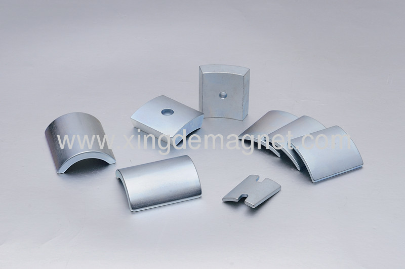 N33UH R37.45 x R33 x 0.65 x 30 x 40mm neodymium magnets suppliers