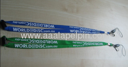 Polyester lanyards for cell phone holder 