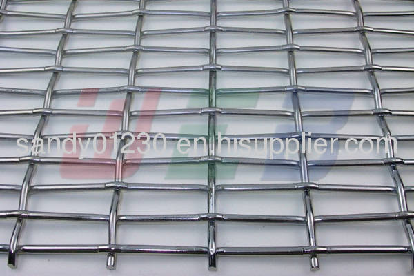 slot hole crimped wire mesh for pig rasing industry