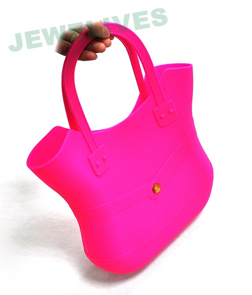 Colorful Silicone & RubberLadies Hand bag