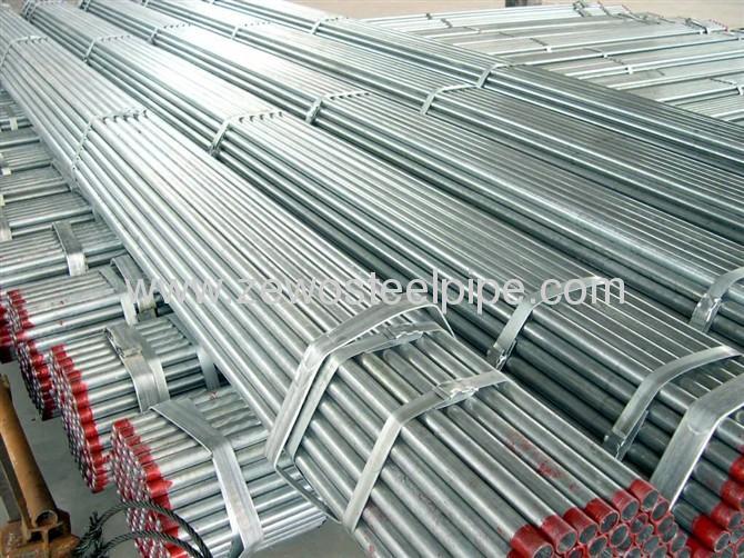 Galvanized seamless steel pipe made in China