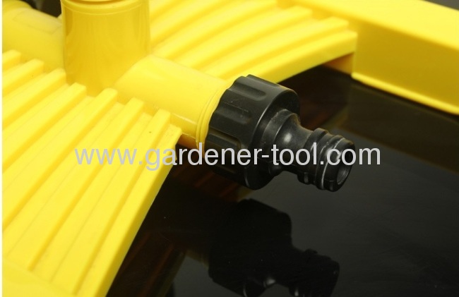 Plastic Water Impulse Sprinnkler With Plastic H form Base