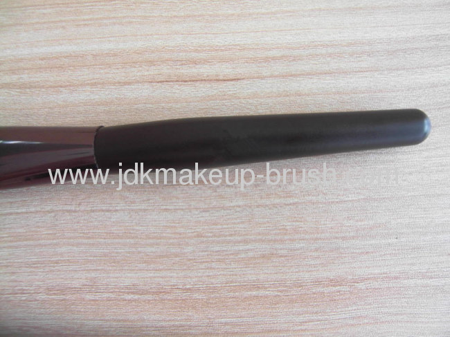 Good Goat hair Brown wood handle nice design makeup brush