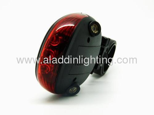 Laser bicycle light tail bike light