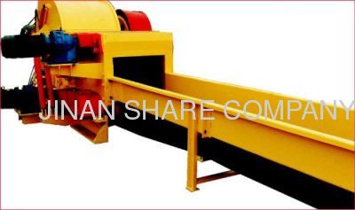 drum type wood crusher