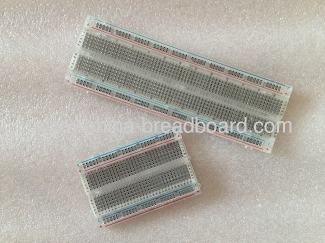 ZYJ-60 - - 400 points transparent solderless Breadboard