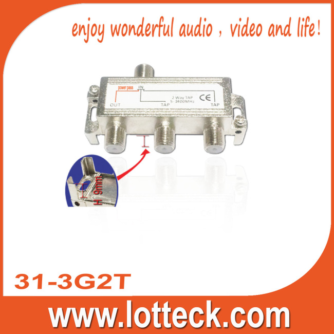 LOTTECK 4.0-5.5dB Insertion Loss 2-way tap