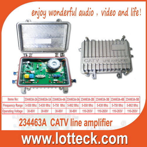 234463A CATV line amplifier