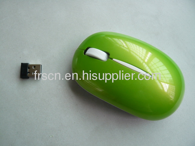 Private Mold Fulll Wireless Mouse With Nano Receiver