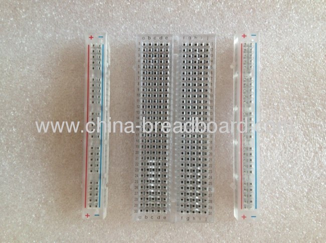 ZYJ-060 - - 300 points transparent solderless breadboard