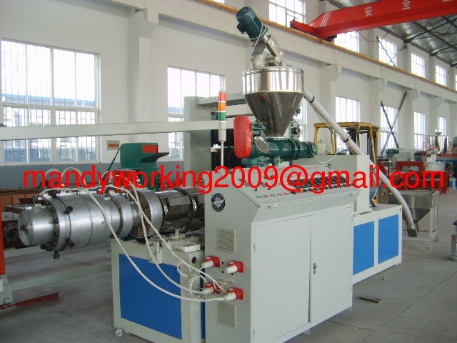 PVC pipe extrusion line