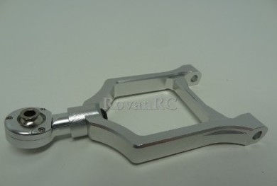 Silver CNC aluminum front suspension arm kit