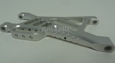 Silver CNC aluminum rear suspension arm kit
