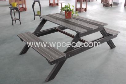 Timeproof courtyard wpc table&chair