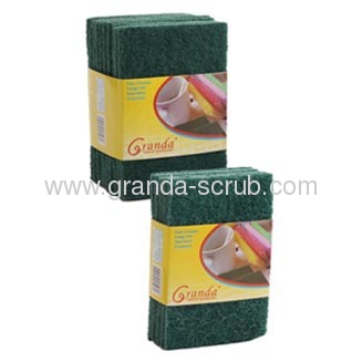 9-Pack General Purpose Green Heavy Duty Nylon Abrasive Scouring Pad 