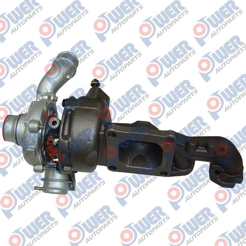 1S4Q-6K682-AC,1S4Q-6K682-AF,1S4Q-6K682-AG,1S4Q-6K682-AH,1590032,1520781 Turbo Charger for FOCUS