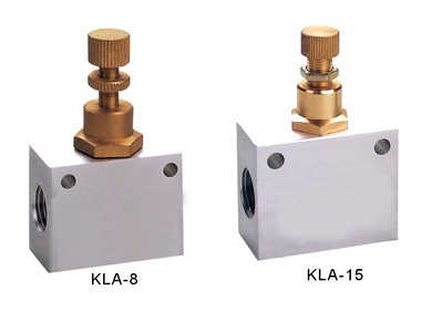 pneumatic throttle valve check valve quick exhaust valve solenoid valvemechanical valve flow control valve KLA08 15