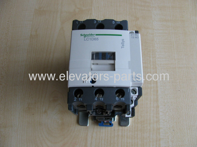 Schneider Elevator contactor LC1D65