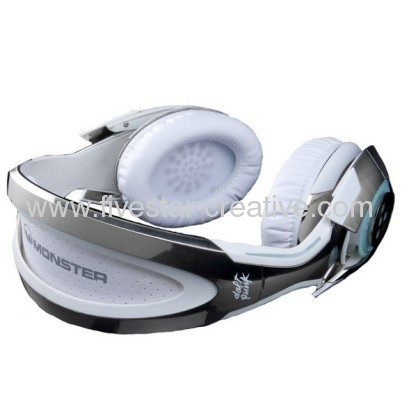 Monster T1 Daft Punk Limited Edition Over-Ear Electronic Music Headphones-Multilingual