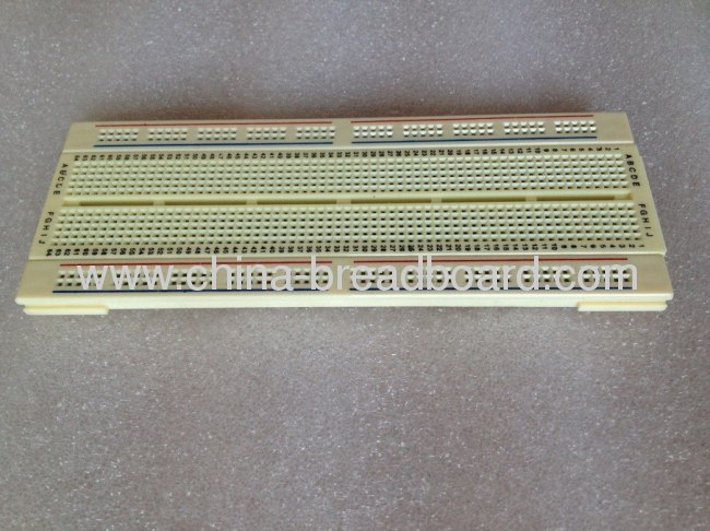 840 points slide type solderless breadboard