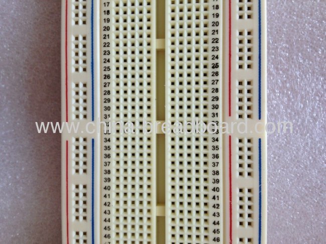 840 points slide type solderless breadboard