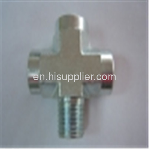 Hebei astm a105 3000lbs threaded carbon steel cross