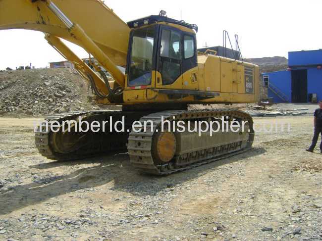 Used working site Komatsu PC800-7 Hydraulic Excavator
