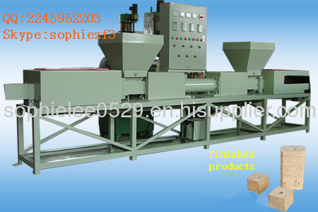 sawdust block extruding machine / Compressed wood block making machine 